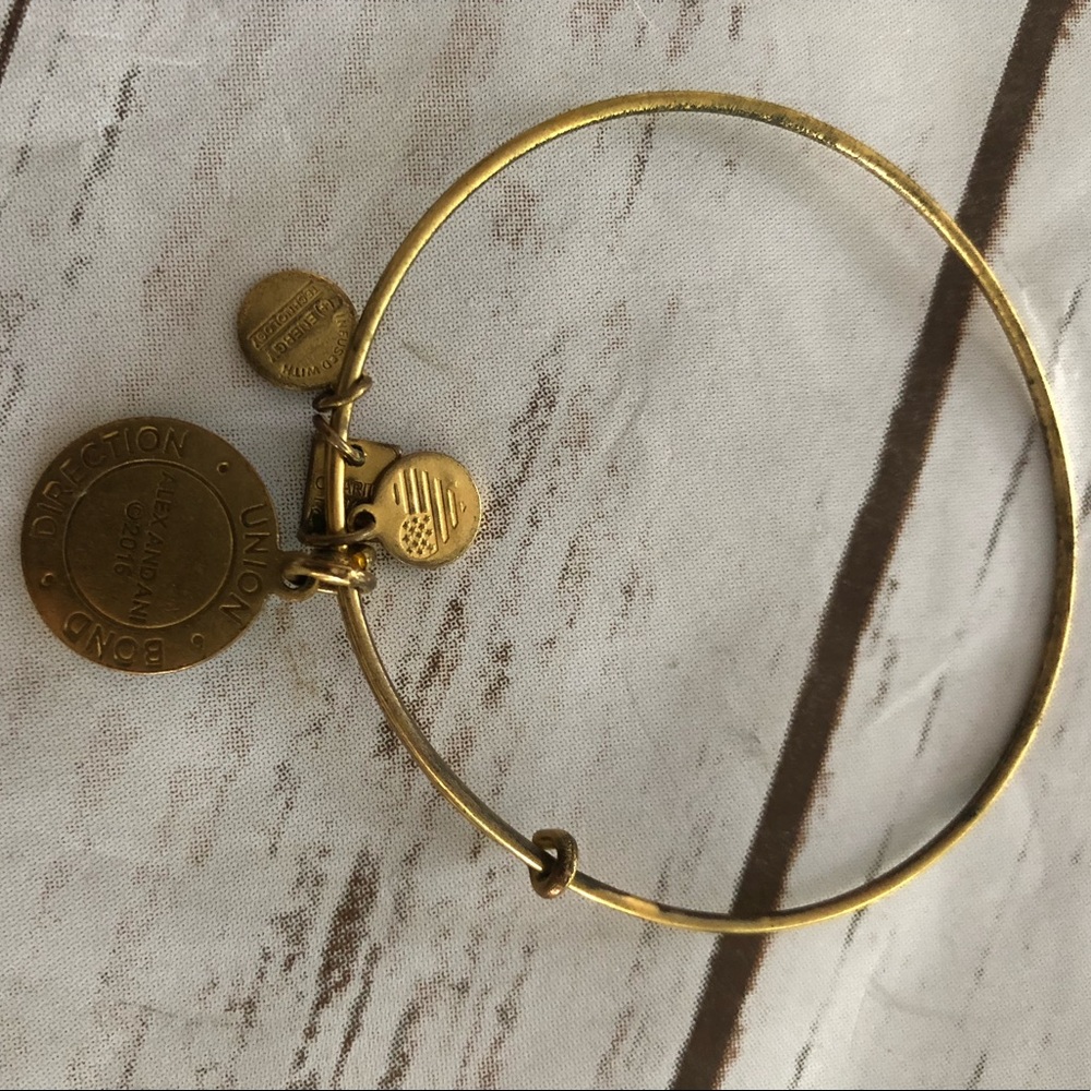 📫SOLD!📪 Set of 3 Alex and Ani Bracelets. Gold. - Picture 7 of 7